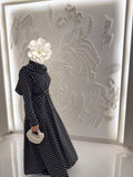 Polka Dot Maxi Dress